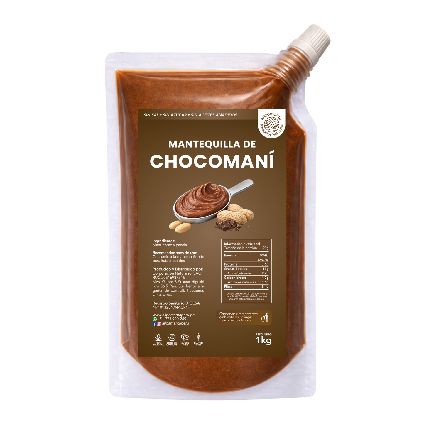 Mantequilla de Choco Maní
