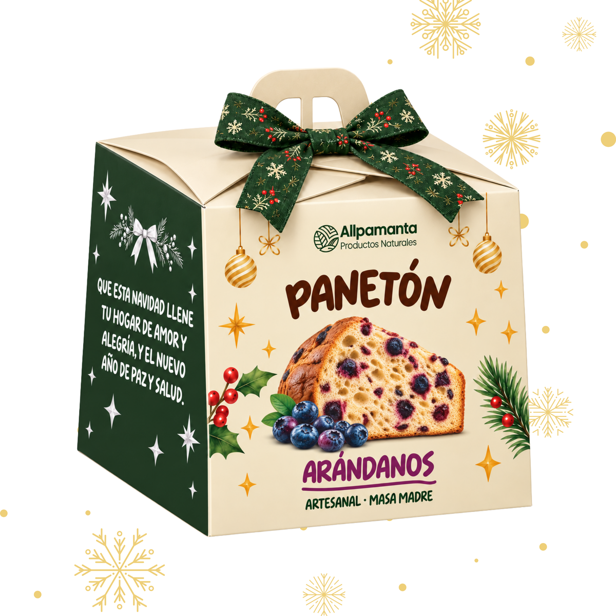 Panetón de Arándanos