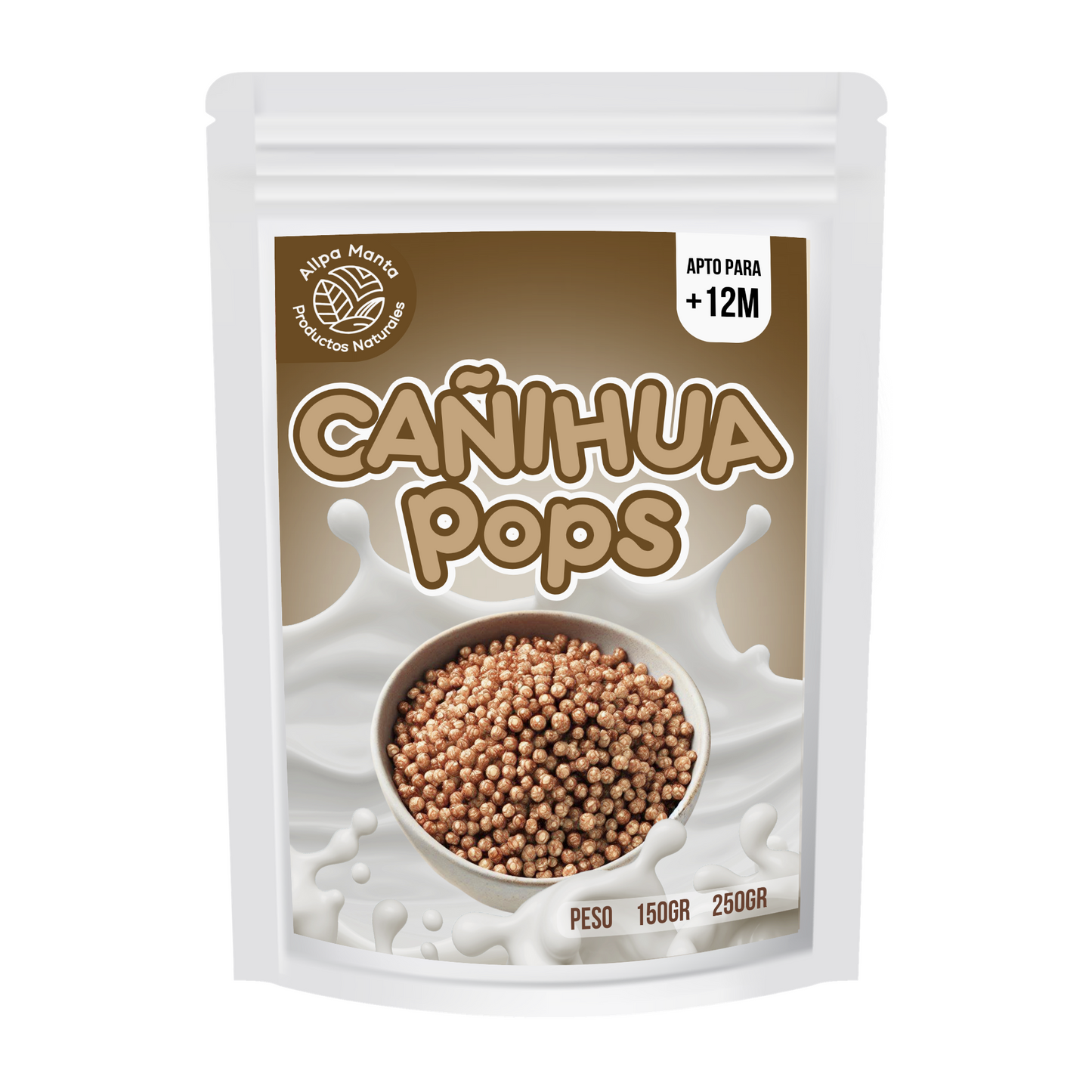 Cañihua Pops con panela
