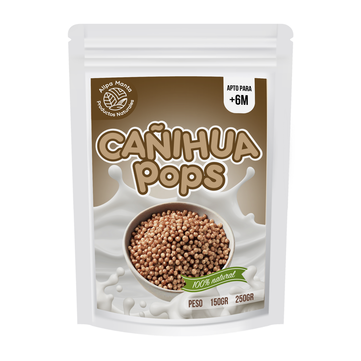 Cañihua Pops natural