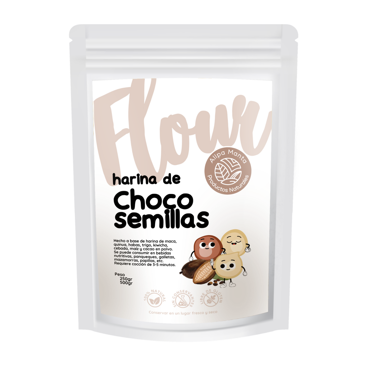 Harina de Choco Semillas