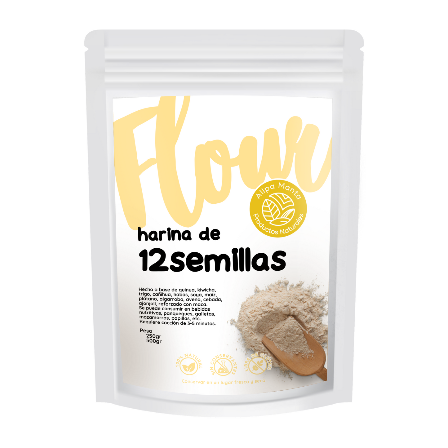 Harina de 12 semillas