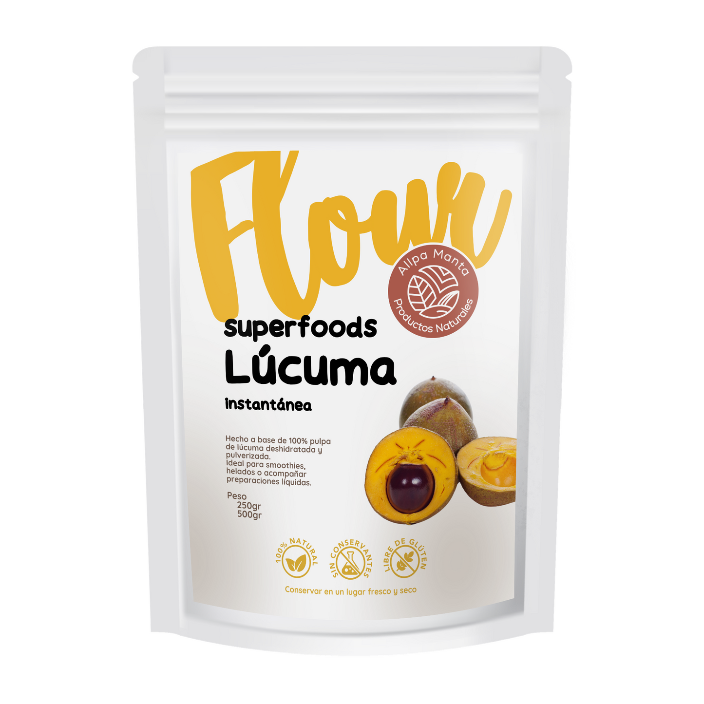 Lúcuma en Polvo Instantáneo