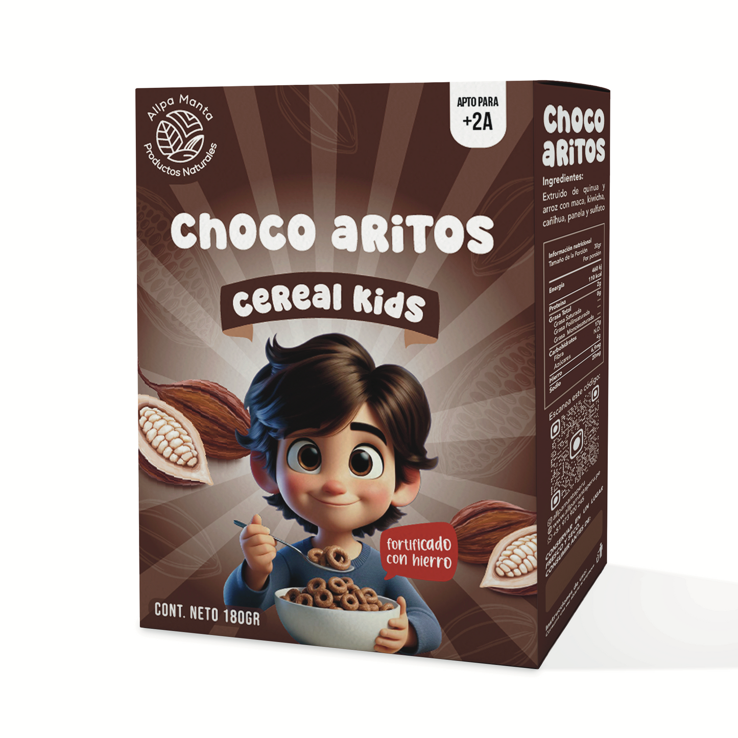 Cereal Choco aritos (con hierro)