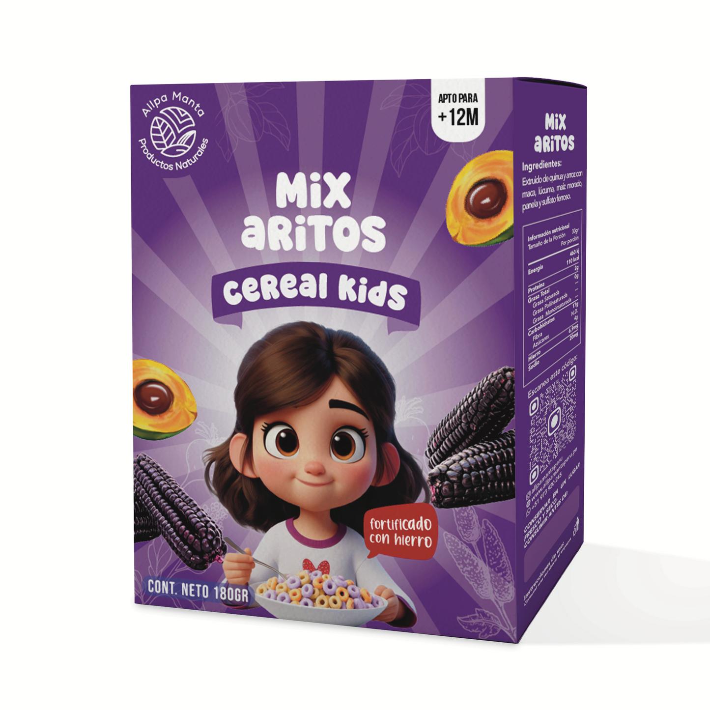 Cereal Mix aritos (con hierro)