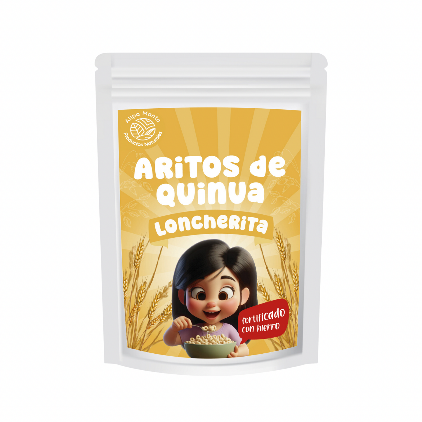 Cereal Aritos de quinua (con hierro)