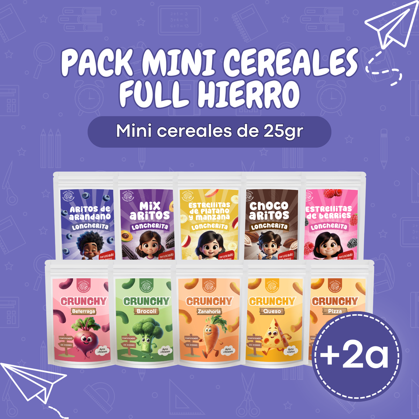 Pack full minis cerealitos