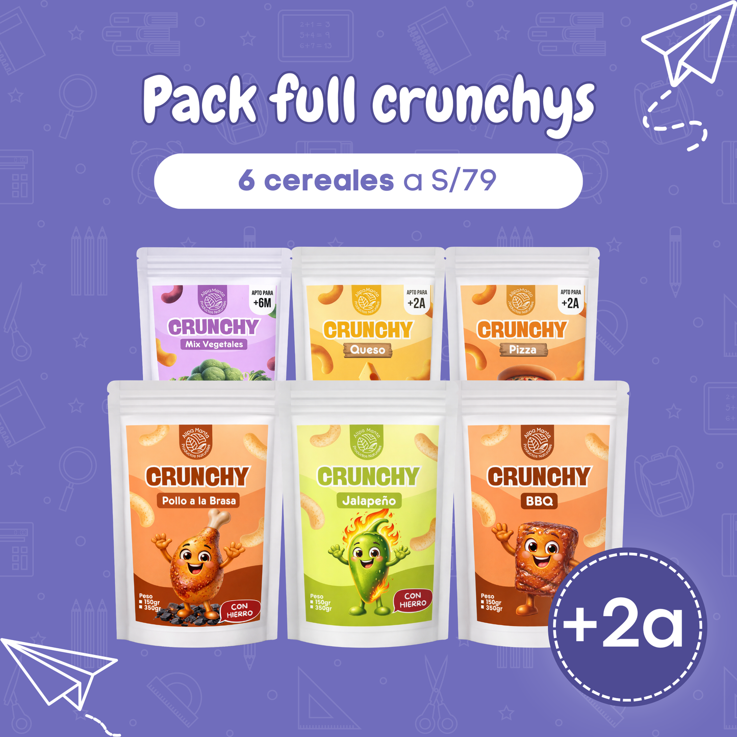 Pack maxi cereales