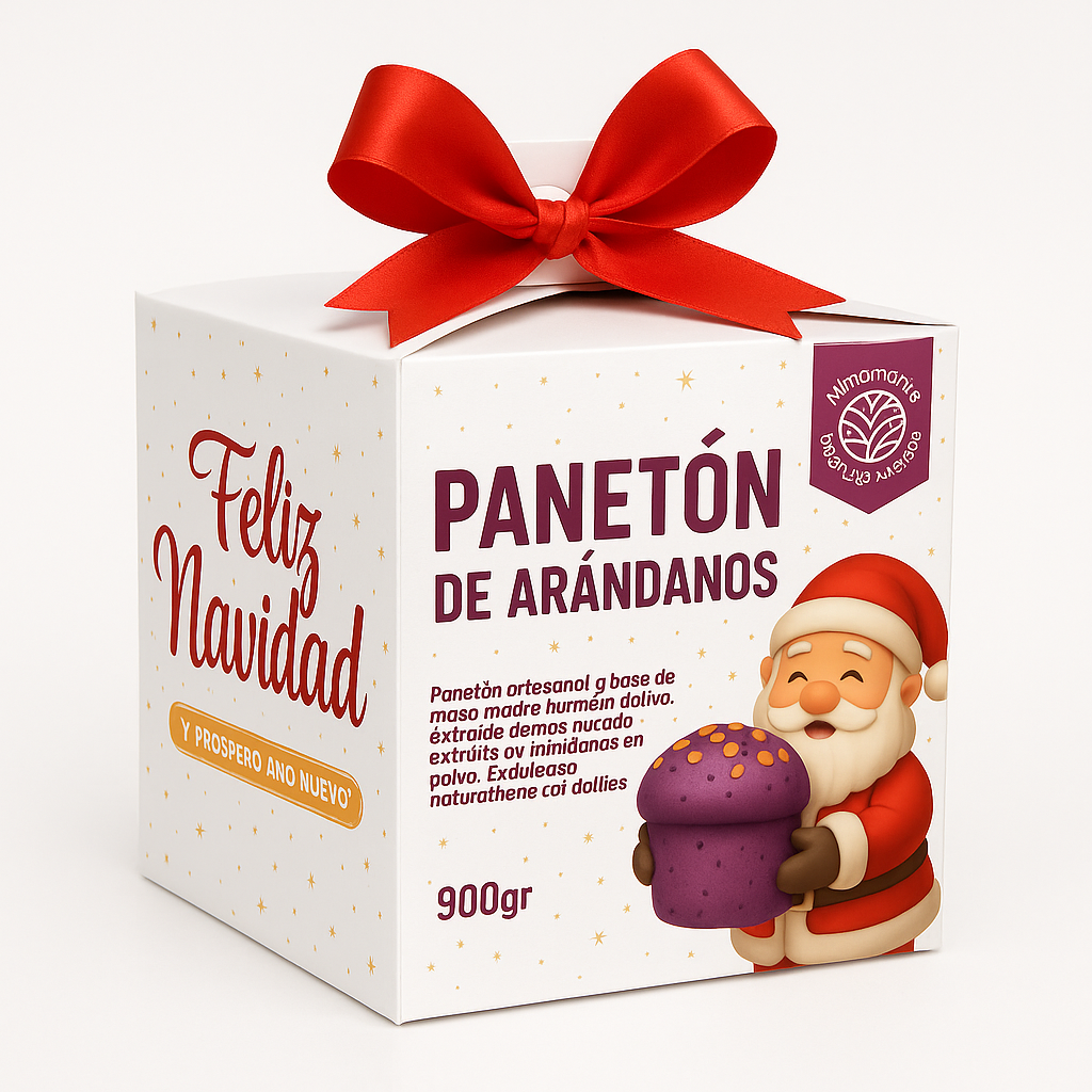 Panetón de Arándanos