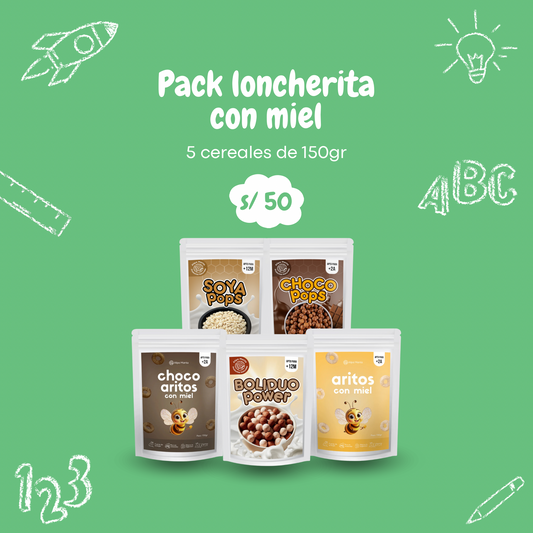 Pack Loncherita con miel 150gr c/u