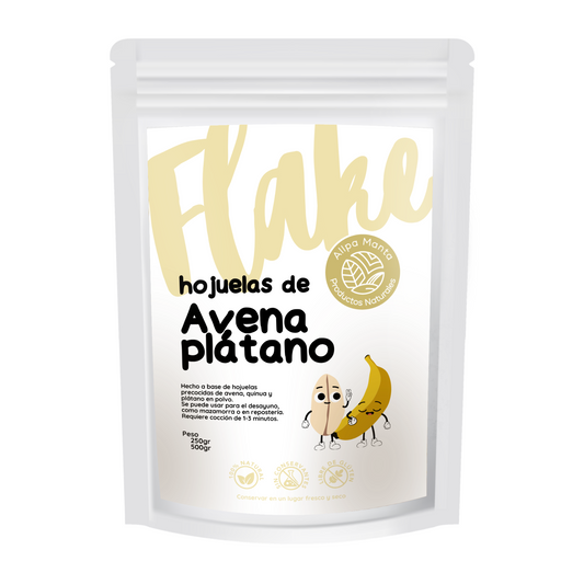 Hojuela de Avena con plátano