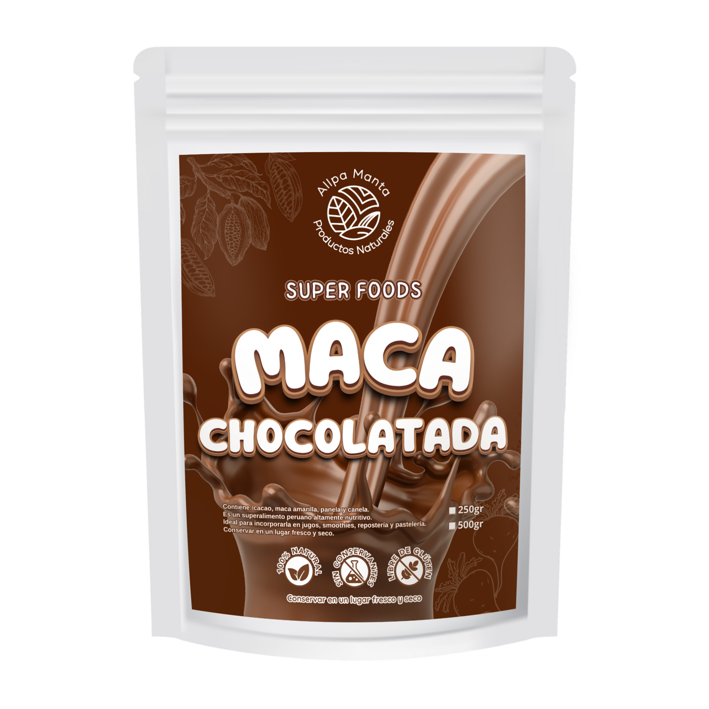 Maca Chocolatada Instantáneo