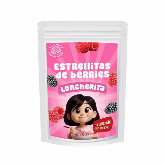Cereal Estrellitas de berries (con hierro)