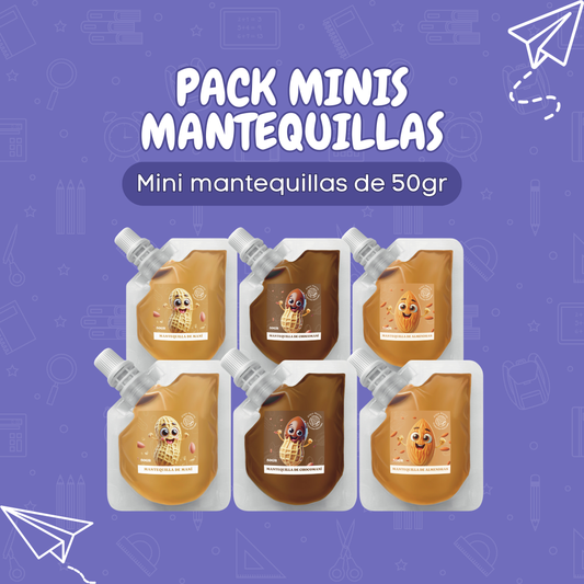 Pack minis mantequillas