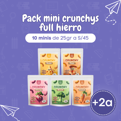 Pack minis crunchys