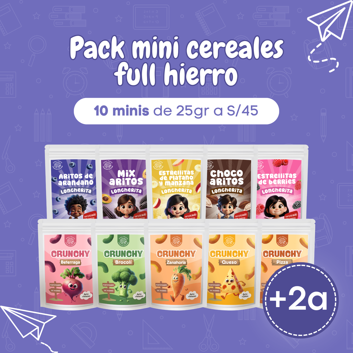 Pack full minis cerealitos
