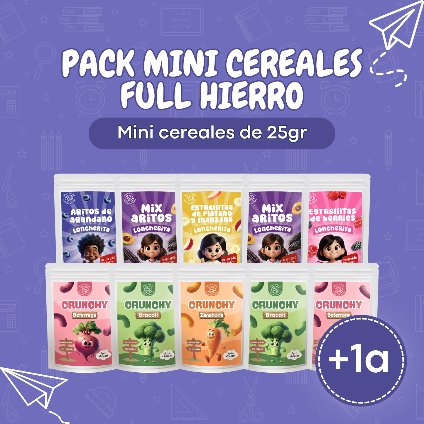 Pack minis cerealitos