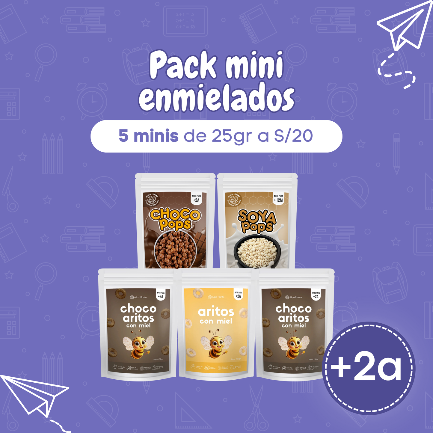 Pack minis enmielados