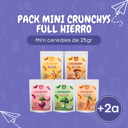 Pack minis crunchys