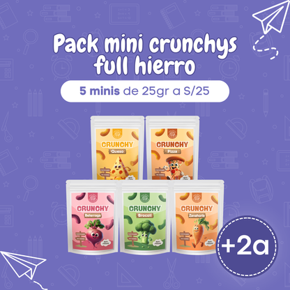 Pack minis crunchys